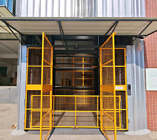 大余导轨式升降平台