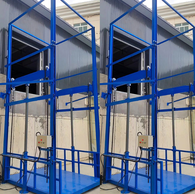 大余导轨式升降货梯